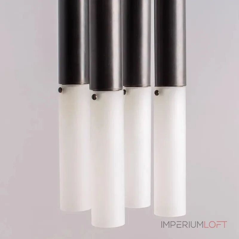 Подвесной светильник BRUSH LUMEN Black с конским волосом