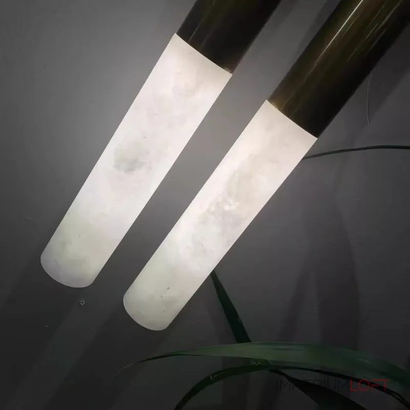 Настенный светильник BRUSH LUMEN Black с конским волосом