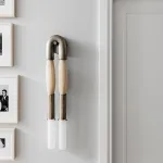 Настенный светильник BRUSH LUMEN Nickel с конским волосом