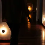 Настенный светильник JIYI ROUND A на магните с синхронизацией