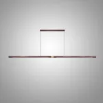 Подвесной светильник JIYI HIRATA A P2 Walnut L220 Plank