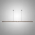 Подвесной светильник JIYI HIRATA A P2 Walnut L220