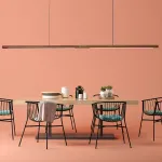 Подвесной светильник JIYI HIRATA A P2 Walnut L220 Plank