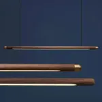 Подвесной светильник JIYI HIRATA A P1 Walnut L120