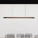 Подвесной светильник JIYI HIRATA A P1 Walnut L120