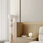 Торшер PUFENG STACK H120 со стеклянным плафоном