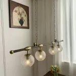Подвесная люстра KUNYU ORBS со стеклянными шарами плафонами