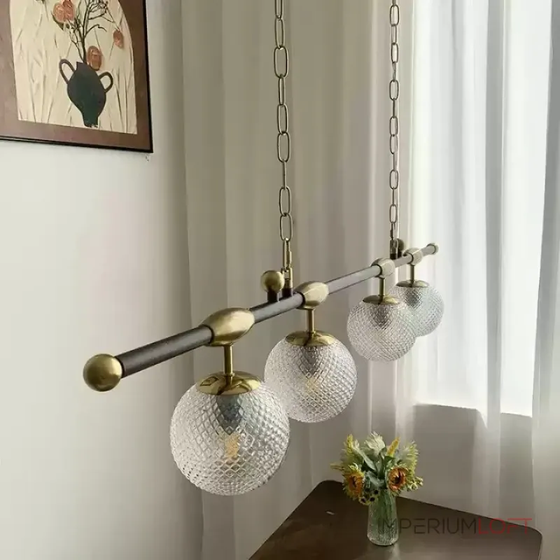Подвесная люстра KUNYU ORBS со стеклянными шарами плафонами