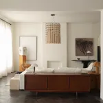 Люстра Macrame Halo с плафоном из ниток