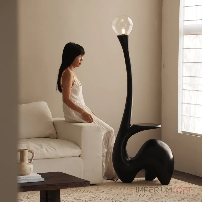 Торшер WHITY LILY Elephant оригинальной формы Торшер WHITY LILY Elephant оригинальной формы