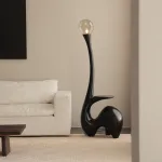 Торшер WHITY LILY Elephant оригинальной формы