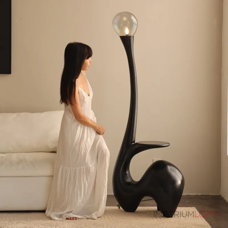 Торшер WHITY LILY Elephant оригинальной формы Торшер WHITY LILY Elephant оригинальной формы