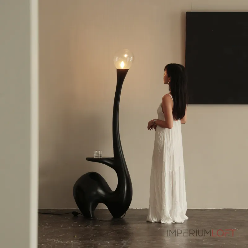 Торшер WHITY LILY Elephant оригинальной формы Торшер WHITY LILY Elephant оригинальной формы