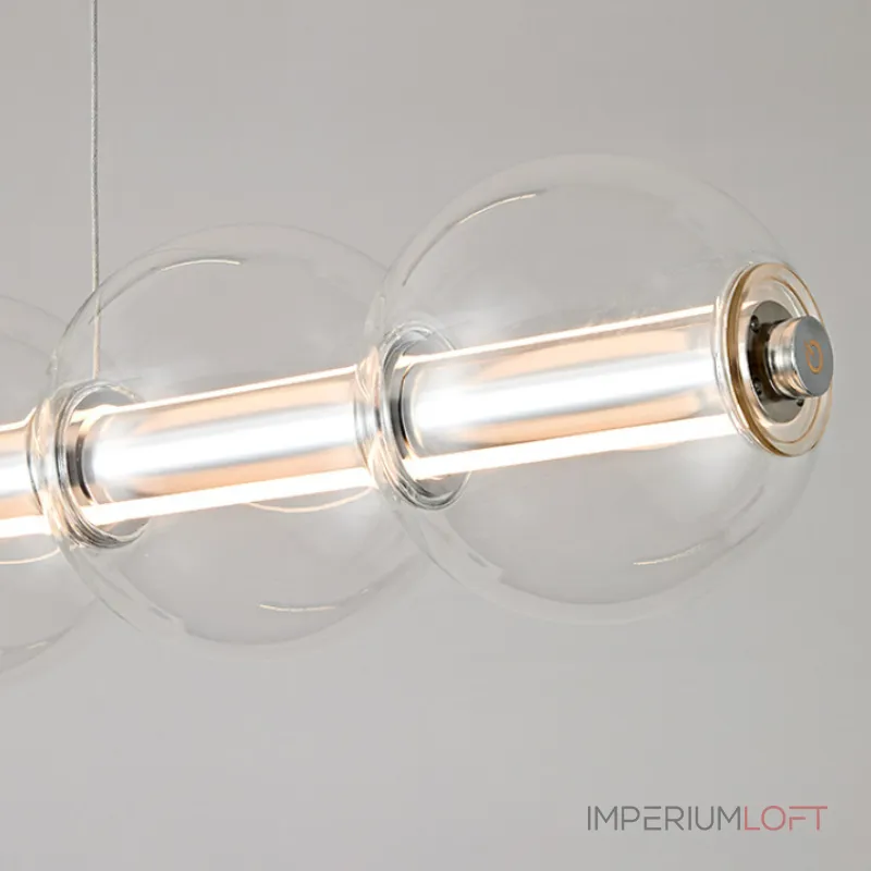 Подвесной светильник LUCE SFERICA L124 со стеклянными шарами Подвесной светильник LUCE SFERICA L124 со стеклянными шарами