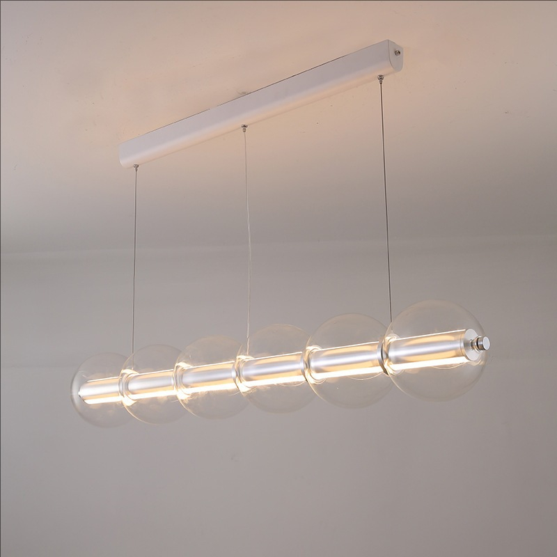 Подвесной светильник LUCE SFERICA L124 со стеклянными шарами Подвесной светильник LUCE SFERICA L124 со стеклянными шарами