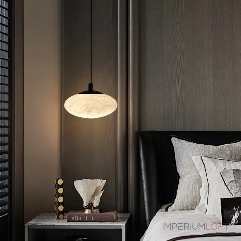 Подвесной светильник Lumina Marble D11 3000K с мраморным плафоном