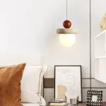 Подвесной светильник Stone Orbs с плафоном из камня