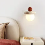 Подвесной светильник Stone Orbs с плафоном из камня