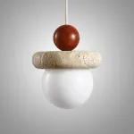 Подвесной светильник Stone Orbs с плафоном из камня
