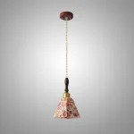 Подвесной светильник Veiled Charm A с оригинальным плафоном из ракушек