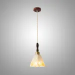 Подвесной светильник Veiled Charm C с оригинальным плафоном из ракушек