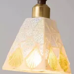 Подвесной светильник Veiled Charm C с оригинальным плафоном из ракушек