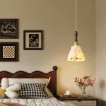 Подвесной светильник Veiled Charm B с оригинальным плафоном из ракушек