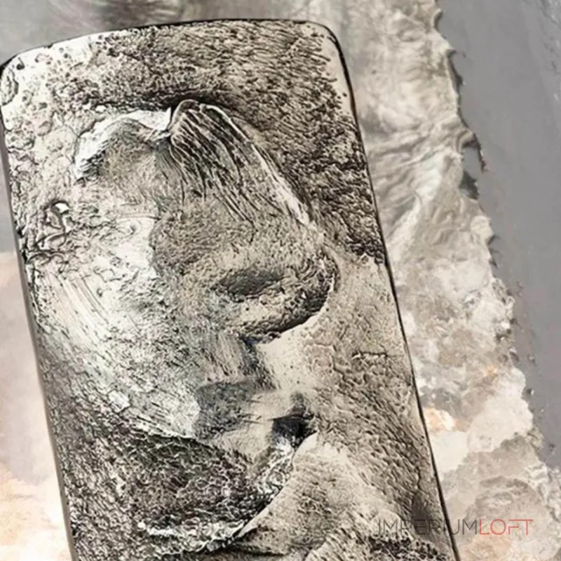 Настенный светильник Frosted Ray Bronze с фактурным плафоном