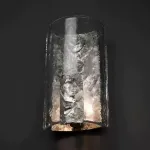Настенный светильник Frosted Ray Silver с фактурным плафоном