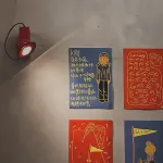 Настенный светильник MINIBOX Red в оригинальном дизайне
