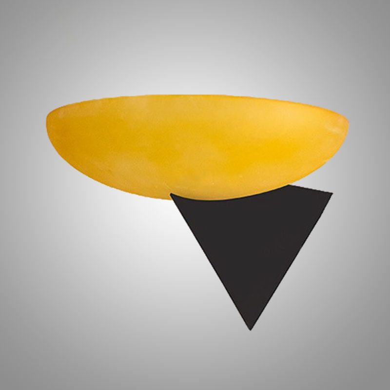 Настенный светильник TriLight Yellow 3000K со стеклянными плафонами