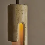 Подвесной светильник Stone Drop C с мраморными плафоном от Vinsa