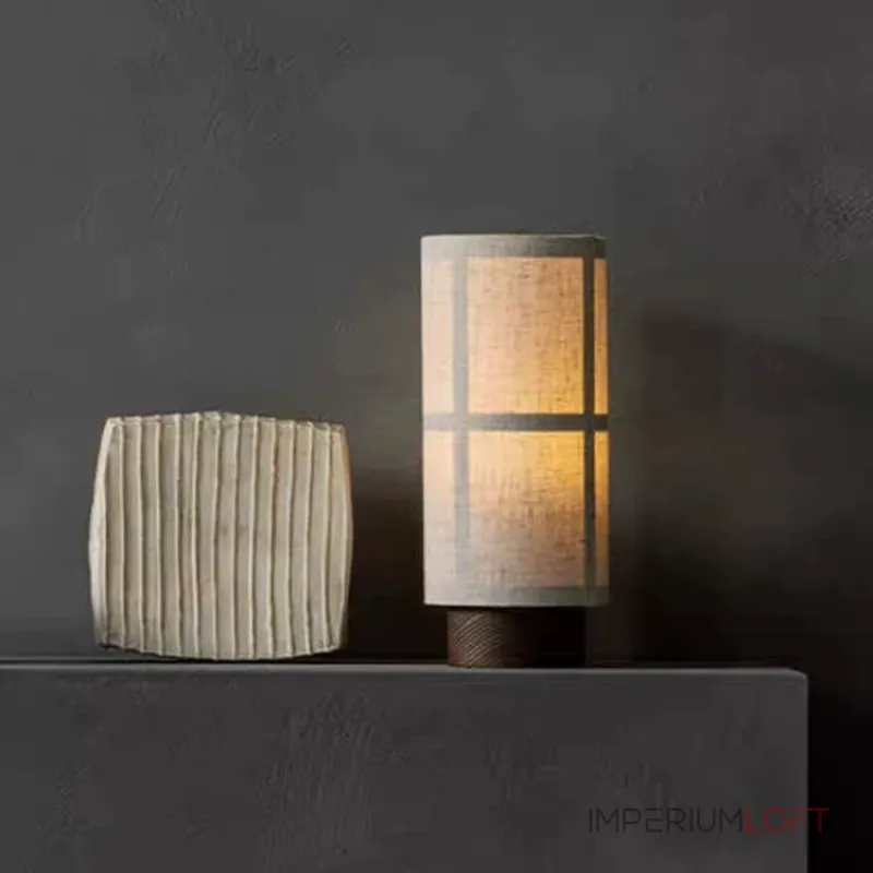 Настольная лампа Laury с текстильным плафоном от VINSA