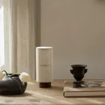 Настольная лампа Laury с текстильным плафоном от VINSA