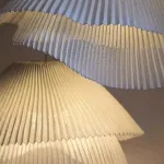 Подвесной светильник Elegant Pleat A с фактурным плафоном от VINSA
