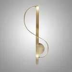 Настенный светильник Swoop Sconce изящной формы от Vinsa