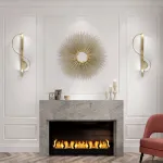 Настенный светильник Swoop Sconce изящной формы от Vinsa