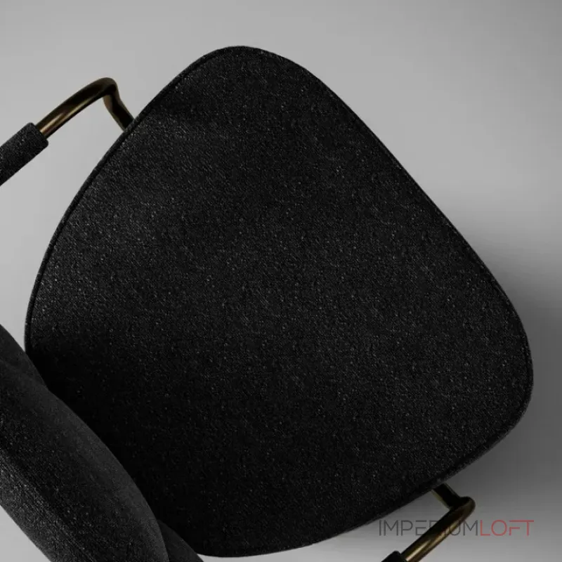 Интерьерное кресло Yulu Leaf B поворотное из вельвета с оригинальной спинкой от LaLume