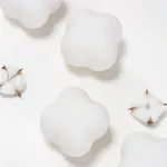 Люстра на штанге Ring Cotton GOLD со стеклянными плафонами от Vinsa