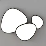 Потолочный светильник Octave Trio с тройным плафоном от Vinsa