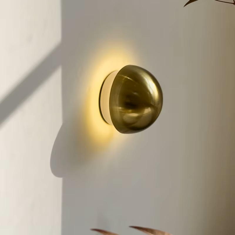 Настенный светильник Spherix Light D10 Gold с акриловым плафоном от VINSA