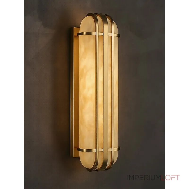 Настенный светильник Elegant Sconce с мраморным плафоном от Vinsa