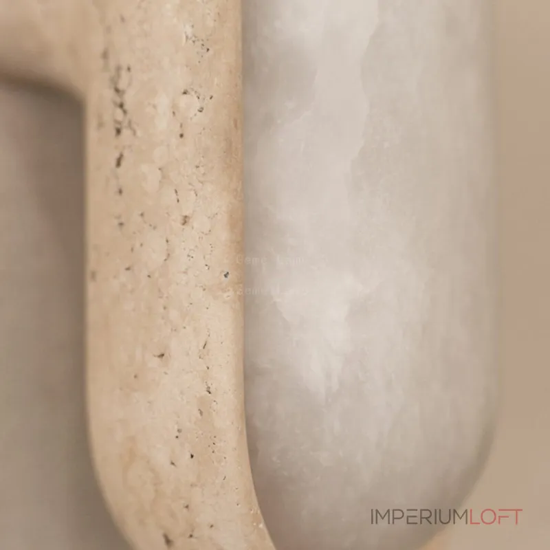 Настенный светильник Marble Muse с мраморным плафоном от Vinsa