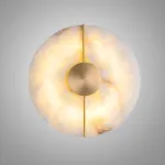 Настенный светильник Marble Dot с мраморным плафоном от VINSA