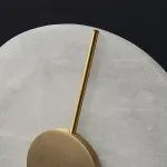 Настенный светильник Marble Dot с мраморным плафоном от VINSA