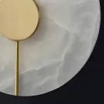 Настенный светильник Marble Dot с мраморным плафоном от VINSA