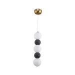 Подвесной светильник Kink Light Мони 07627-3+2,19-75860 с акриловыми шарами от Kink Light