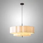 Подвесной светильник Gentle Scallop с текстильным плафоном от Vinsa