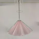 Подвесная люстра Silken Bloom C D100 с механизмом раскрытия и подъёма с плафоном в форме цветка от Vinsa
