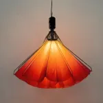 Подвесная люстра Silken Bloom В D100 с механизмом раскрытия с плафоном в форме цветка от Vinsa